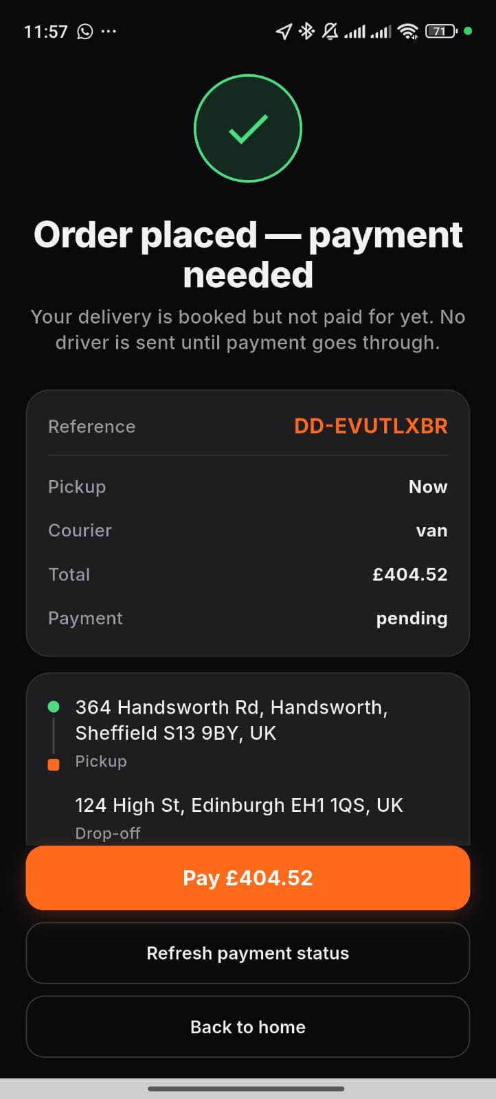 Payment & Tracking